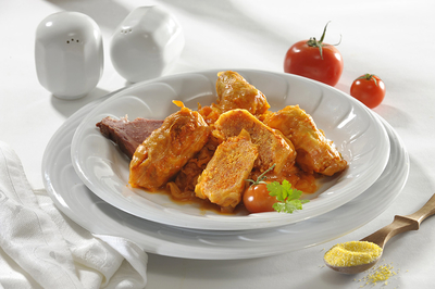 Szatmári töltött káposzta-stock-foto