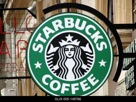 Sturbacks Coffee reklám.-stock-foto