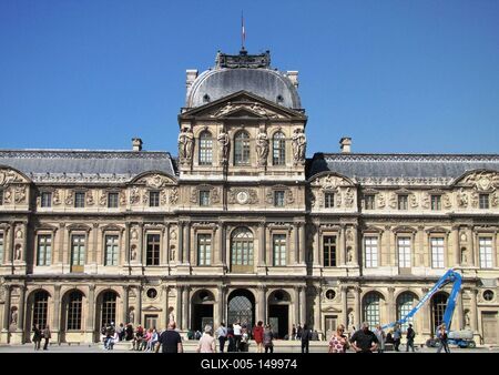 A Louvre-stock-foto