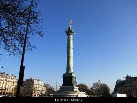 Párizs - Baxstille tér-stock-foto