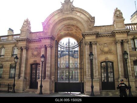 Az Élysée palota-stock-foto