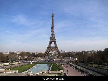 Az Eiffel torony-stock-foto