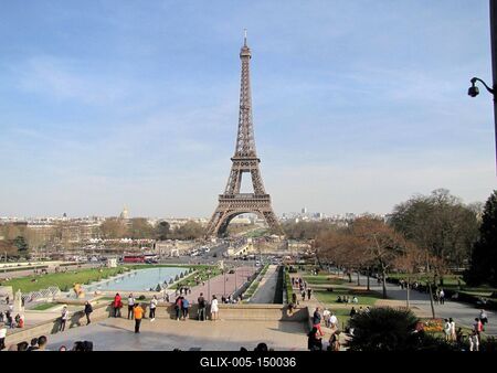Az Eiffel torony-stock-foto