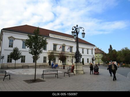 Székesfehérvár - Magyar Király szálloda-stock-foto