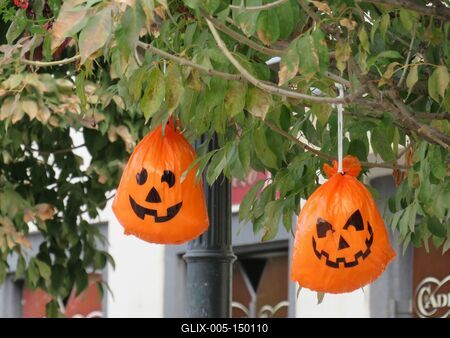 Mindszenti (Halloween) mókás figurák-stock-foto