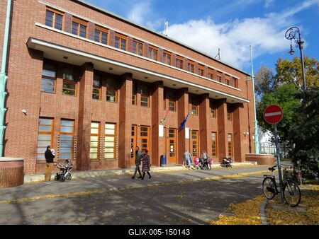 Hajós Alfréd sportuszoda-stock-foto
