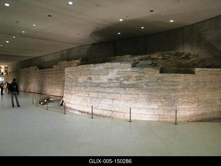 Párizs középkori városfala-stock-foto