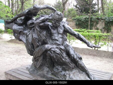 Victor Hugo emlékmû-stock-foto