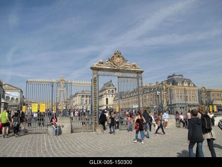 A versaillesi kastély-stock-foto