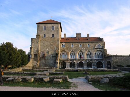 Tatai vár-stock-foto