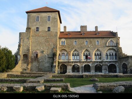 Tatai vár-stock-foto