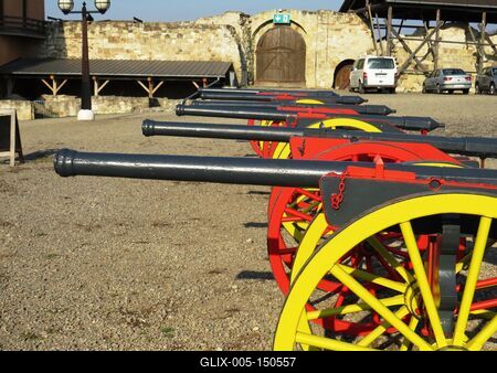 Egri lövegek-stock-foto