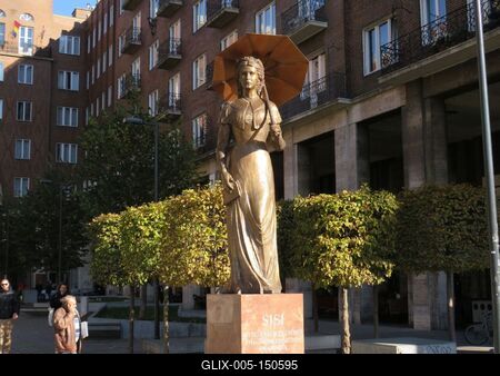 Sisi szobor-stock-foto