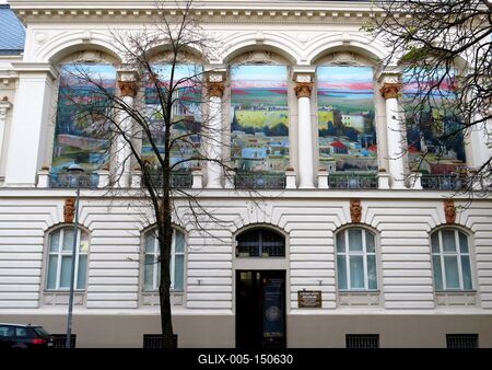 Csontváry múzeum - Pécs-stock-foto