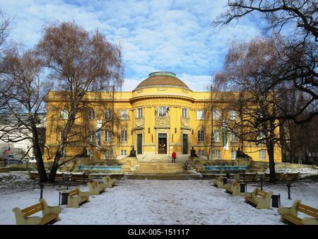 Déri múzeum - Debrecen-stock-foto