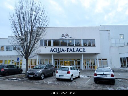 Hajdúszoboszló - Aqua Palace-stock-foto