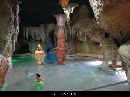 Hajdúszoboszló - Aqua Palace élményfürdõ-stock-foto