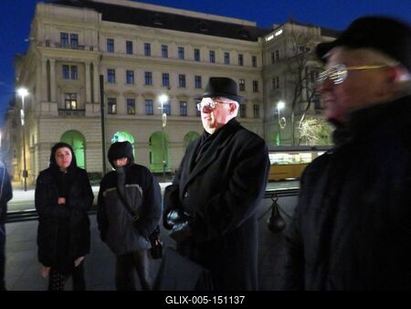 Fagyhalál - Tiszteletadás az áldozatoknak-stock-foto