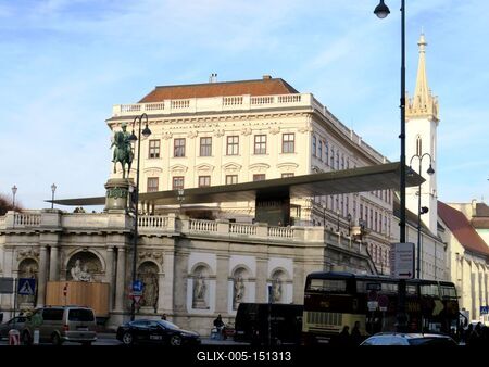 Albertina - Bécs-stock-foto