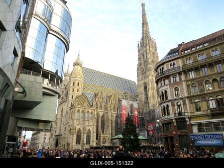 Karácsony - Bécs-stock-foto