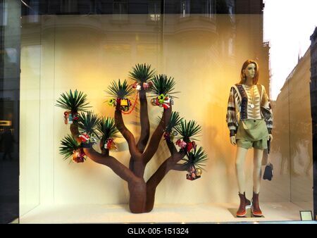 Bécsi luxusbolt kirakata-stock-foto