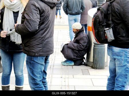 Bécsi koldus-stock-foto