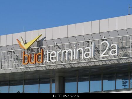 Liszt Ferenc nemzetközi repülõtér-stock-foto