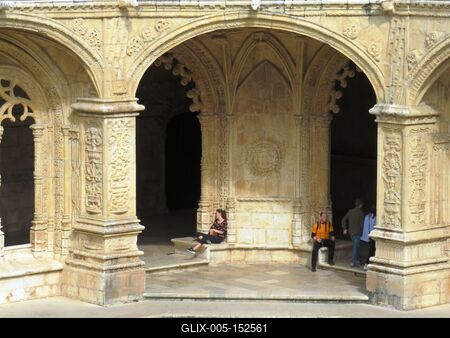 Jeromos kolostor - Lisszabon-stock-foto