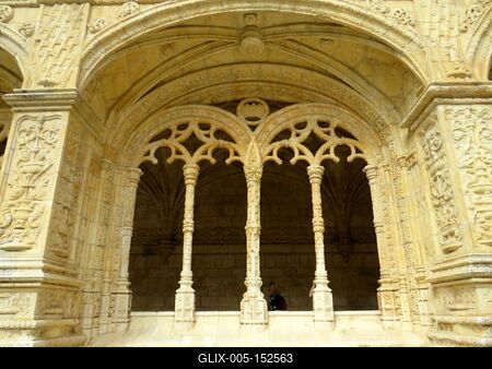 Jeromos kolostor - Lisszabon-stock-foto