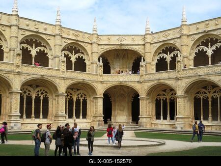 Jeromos kolostor - Lisszabon-stock-foto