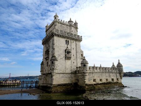 A lisszaboni Belem torony-stock-foto