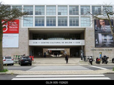 Belem kulturális központ-stock-foto