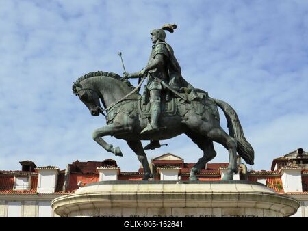 I. János király szobra - Lisszabon-stock-foto