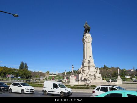 Pombal márki tér-stock-foto