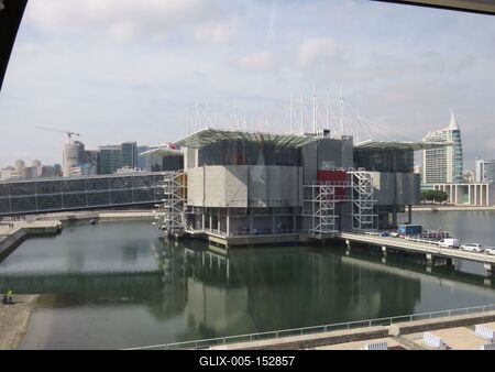 A tengeri élõvilágot bemutató lisszaboni akvárium-stock-foto