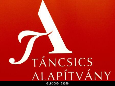 Embléma - Táncsics Alapítvány-stock-foto