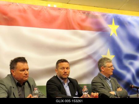 Kardos László-Újhelyi István-Andor László-stock-foto