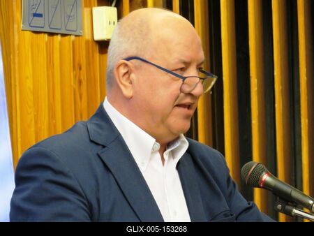 Korózs Lajos szociológua-stock-foto