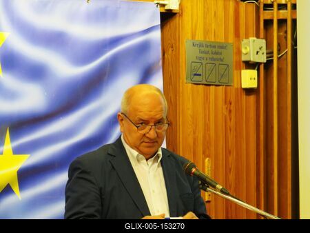 Korózs Lajos szociológus-stock-foto