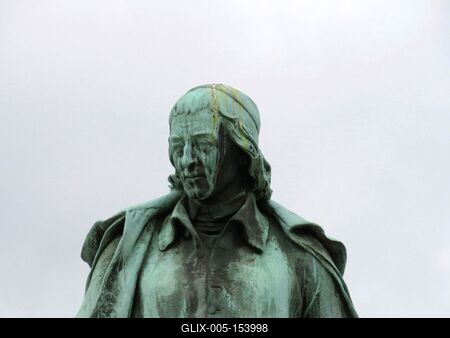 Vodnik szlovén költõ ljubljanai szobra-stock-foto