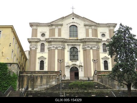 A trieszti Santa Maria Maggiore Szentély-stock-foto