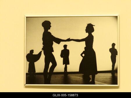 Gyõri balett - Fotókiállítás-stock-foto