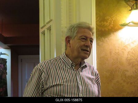 Bánó András újságíró-stock-foto