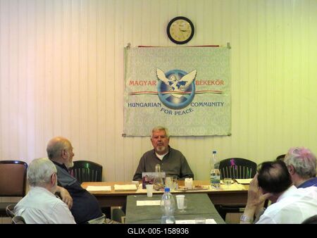 Halmos Antal repülõmérnök, közgazdász, író-stock-foto