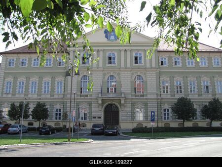 Szombathely (Hungary), 12 September 2016The county hall.A megyeháza.-stock-foto