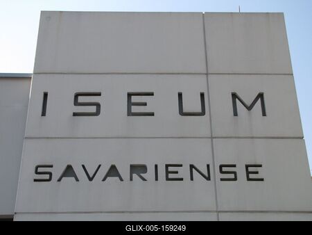 Szombathely (Hungary), 12 September 2016The Isis Shrine. The museum entry to the Iseum roman temple.Az Isis szentély. A római kori Iseum templom múzeumi bejárata.-stock-foto