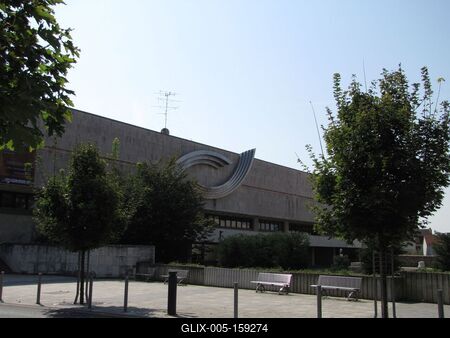 Szombathely (Hungary), 12 September 2016The Gallery is located.A  képtár épülete.-stock-foto