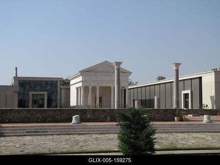 Szombathely (Hungary), 12 September 2016The Isis Shrine. The roman temple.Az Isis szentély. Római kori templom.-stock-foto