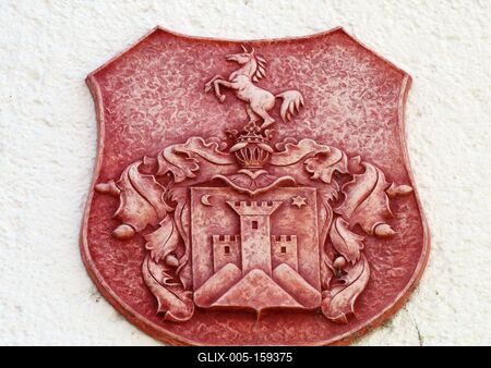 Szigliget címere-stock-foto