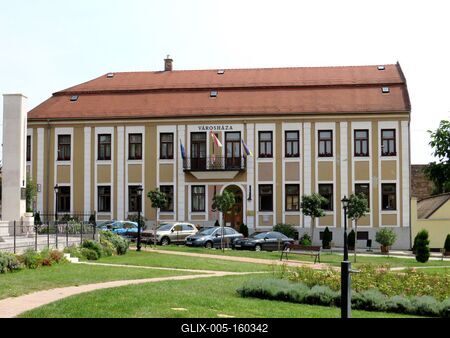 Aszód - Városháza-stock-foto